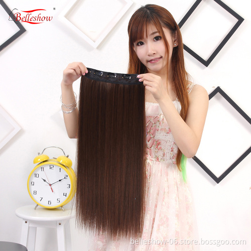 Hot sell best clip in hair extensions brand kinky curly ponytail best clip in hair extensions